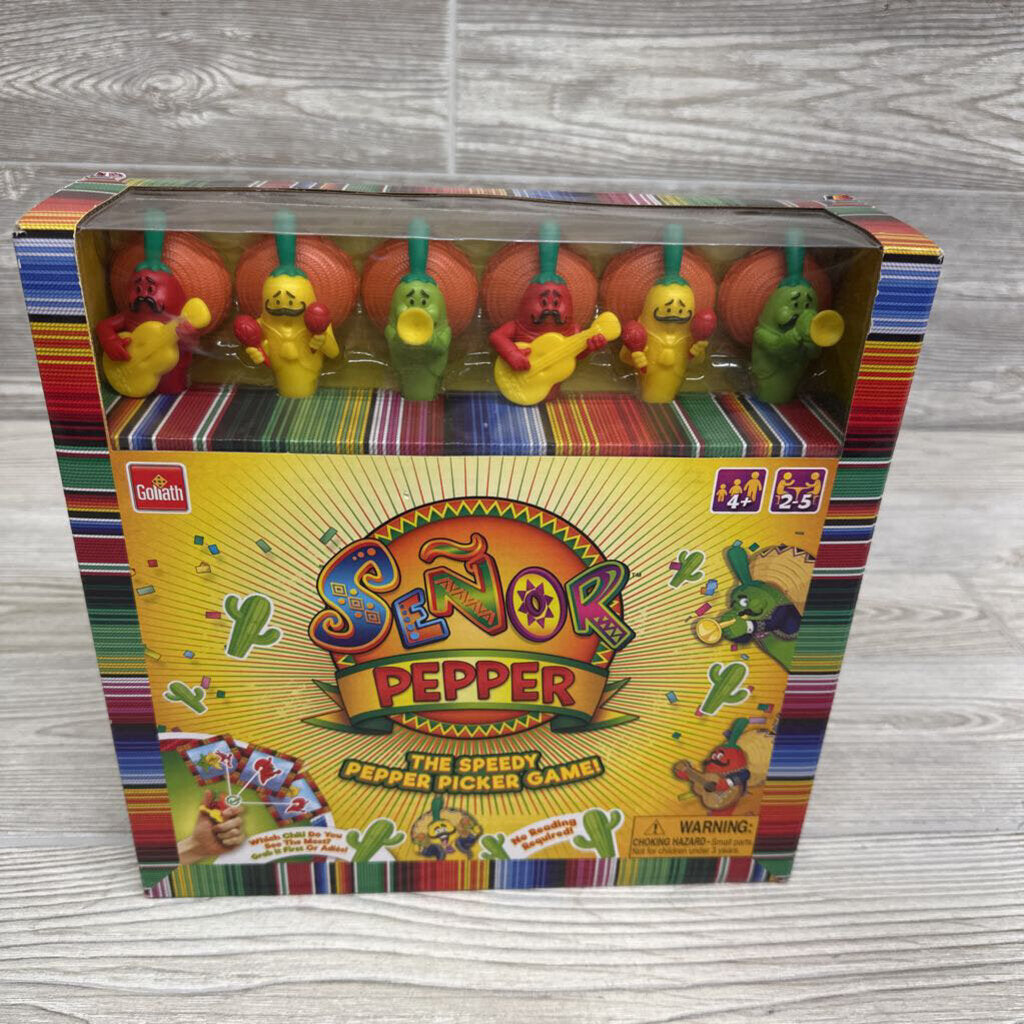 NEW Senor Pepper Game