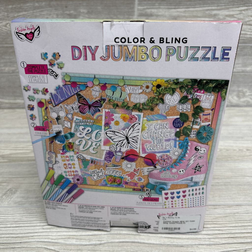 NEW DIY Color Bling Jumbo Puzzle