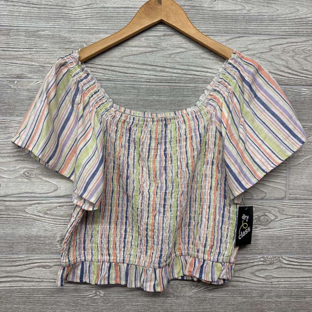 NEW Smocked Shirt Stripes