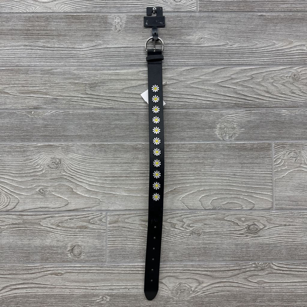 NEW Leather Belt Flowers