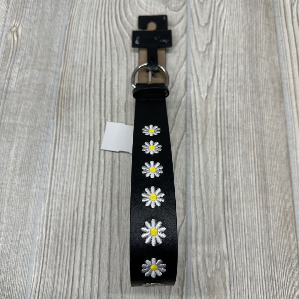 NEW Leather Belt Flowers