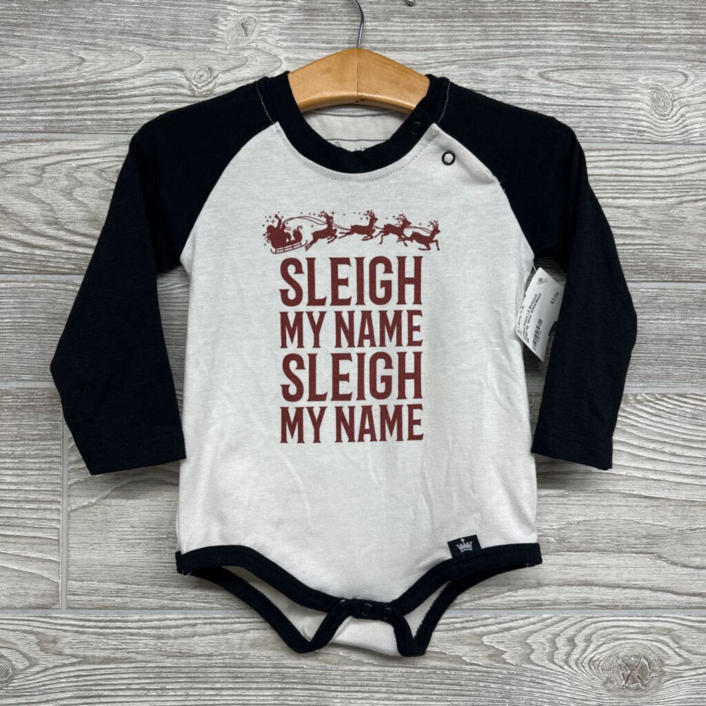 LS Bodysuit Sleigh My Name