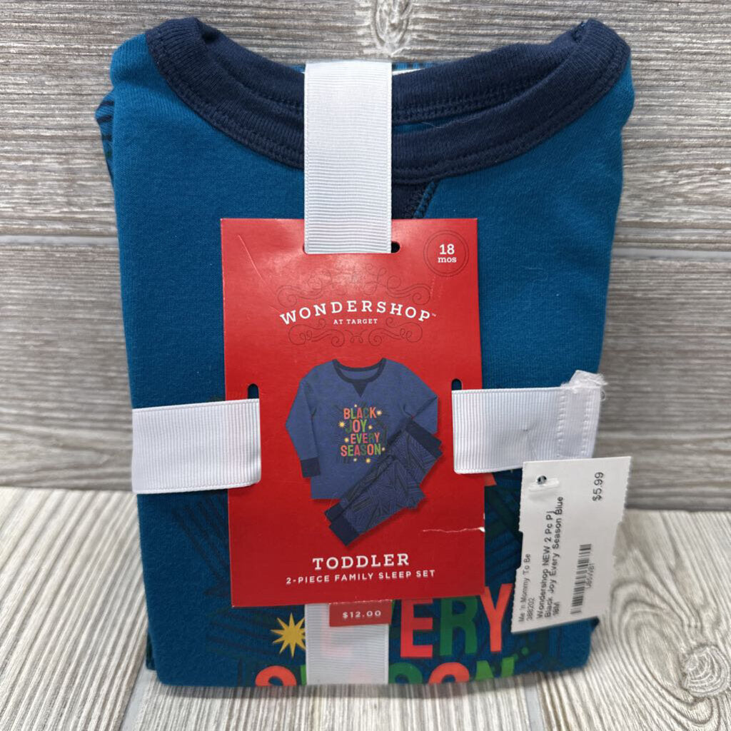 NEW 2 Pc Pj Black Joy Every Season