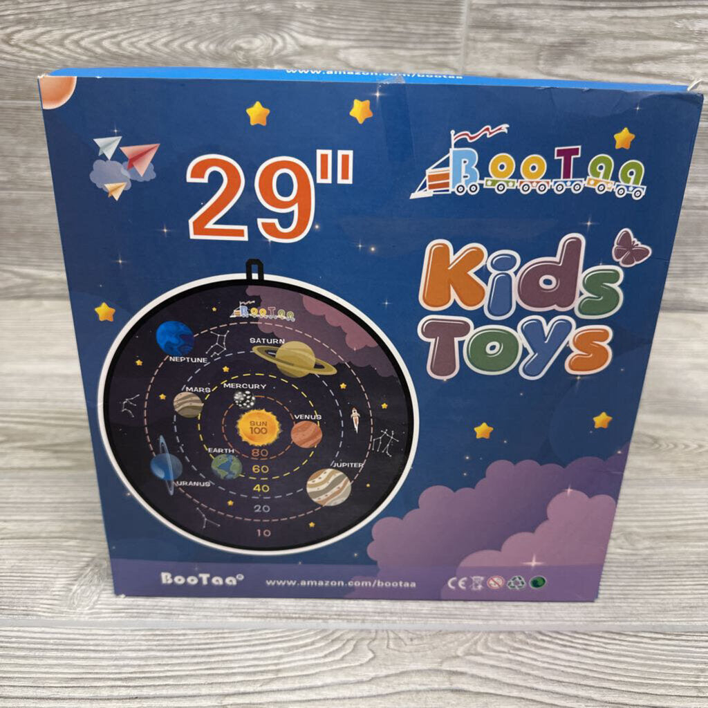 NEW Sticky Ball Dart Board Planets