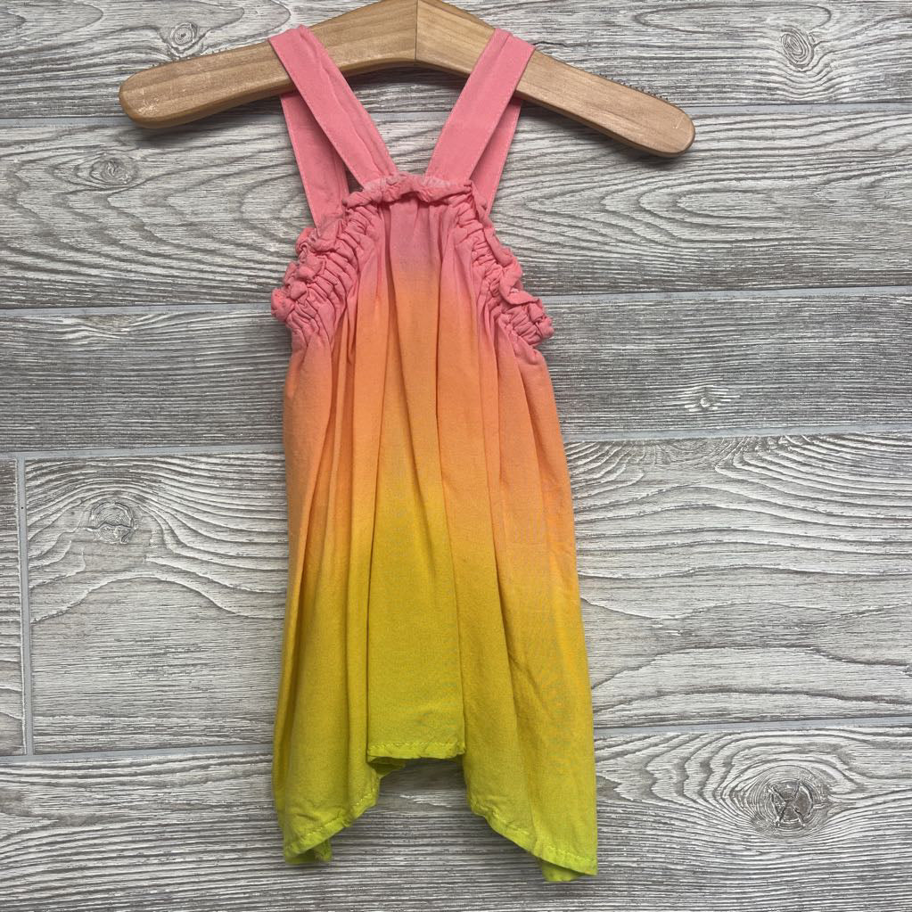 Girls Tank Top Dress Ombre Tie Dye