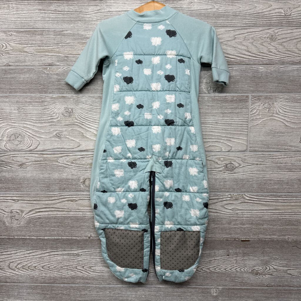 Organic 2.5 Tog Baby Cotton Sleepsack Clouds 2-12M