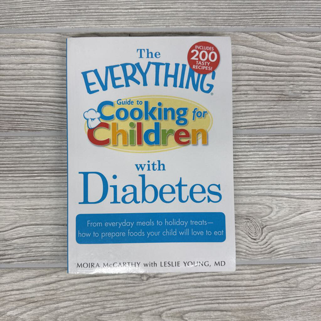 NEW Book Everything Guide To Cooking For Children With Diabetes