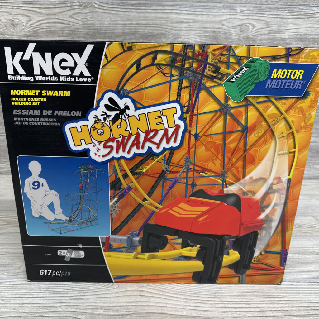 NEW Hornet Swarm Roller Coaster Building Set