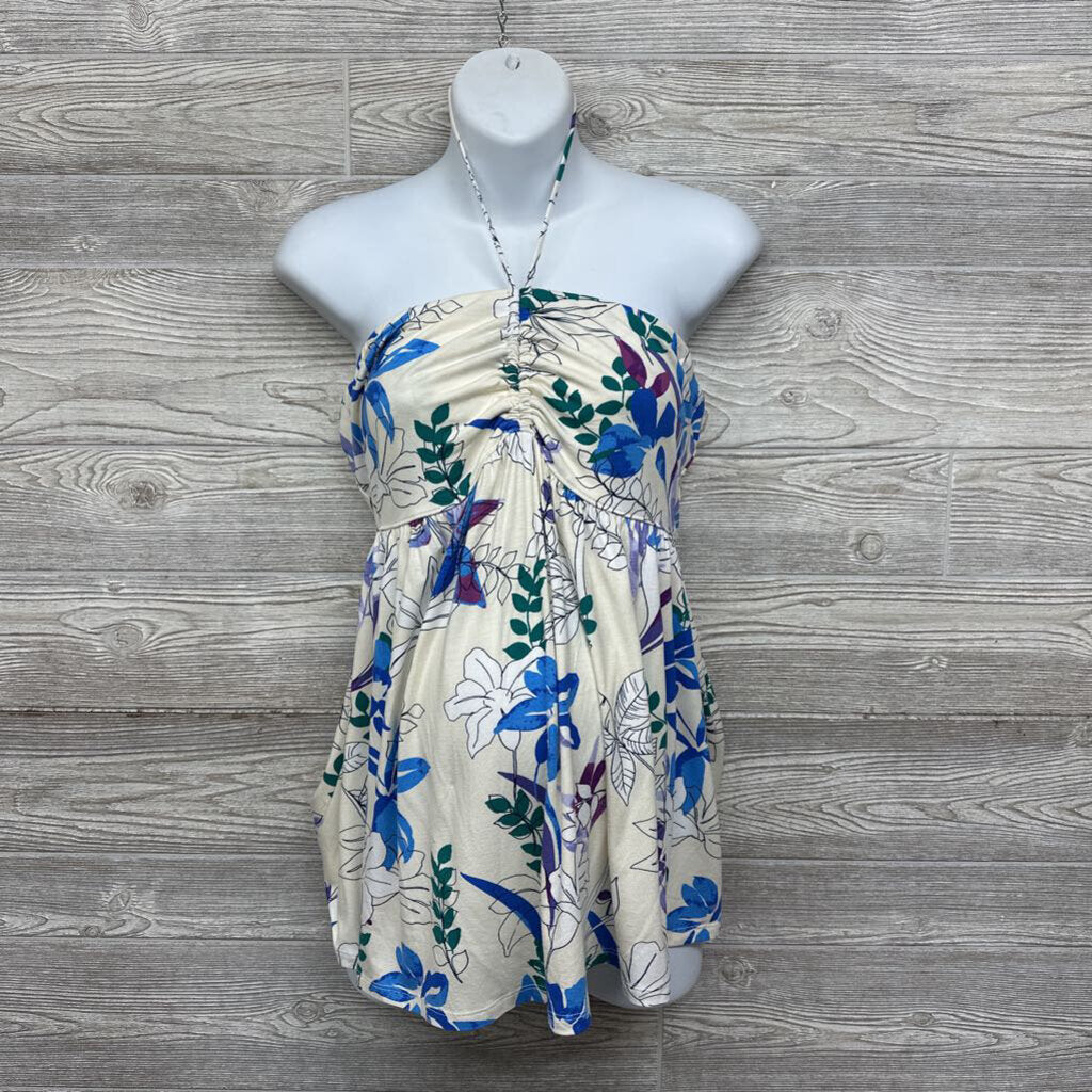 NEW Halter Tank Top Flowers