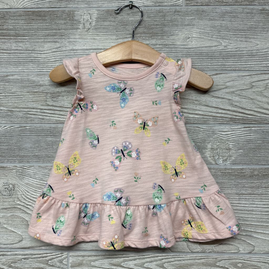 NEW Cotton Dress Butterflies