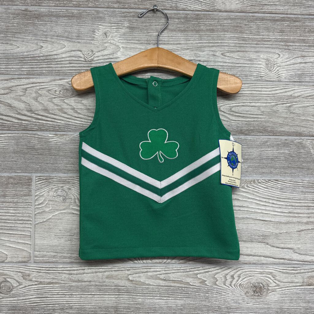 NEW 3 Pc Irish Cheerleader Outfit
