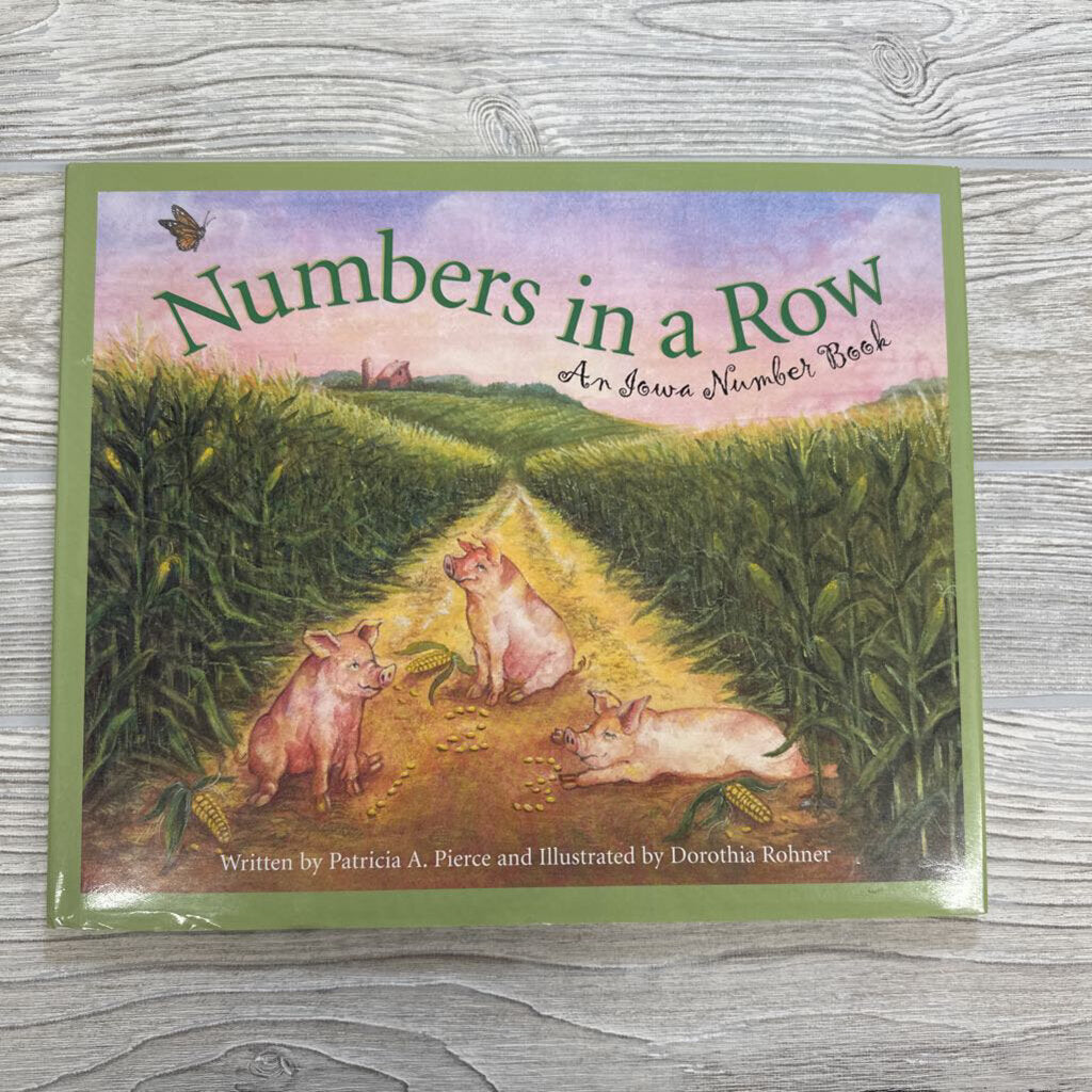 NEW Book Numbers In A Row