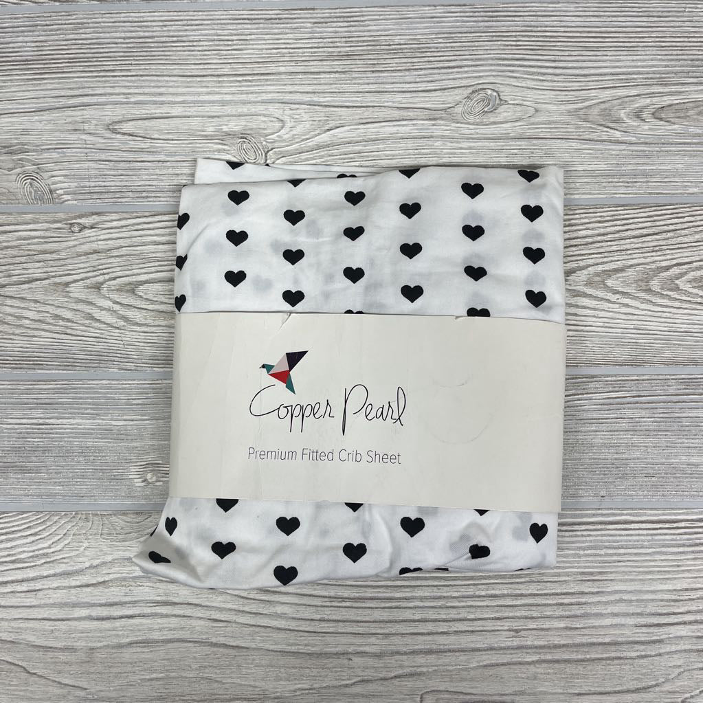 NEW Fitted Crib Sheet Hearts