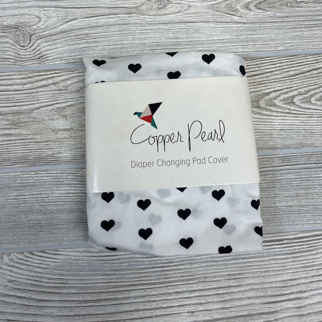 NEW Changing Pad Cover Hearts