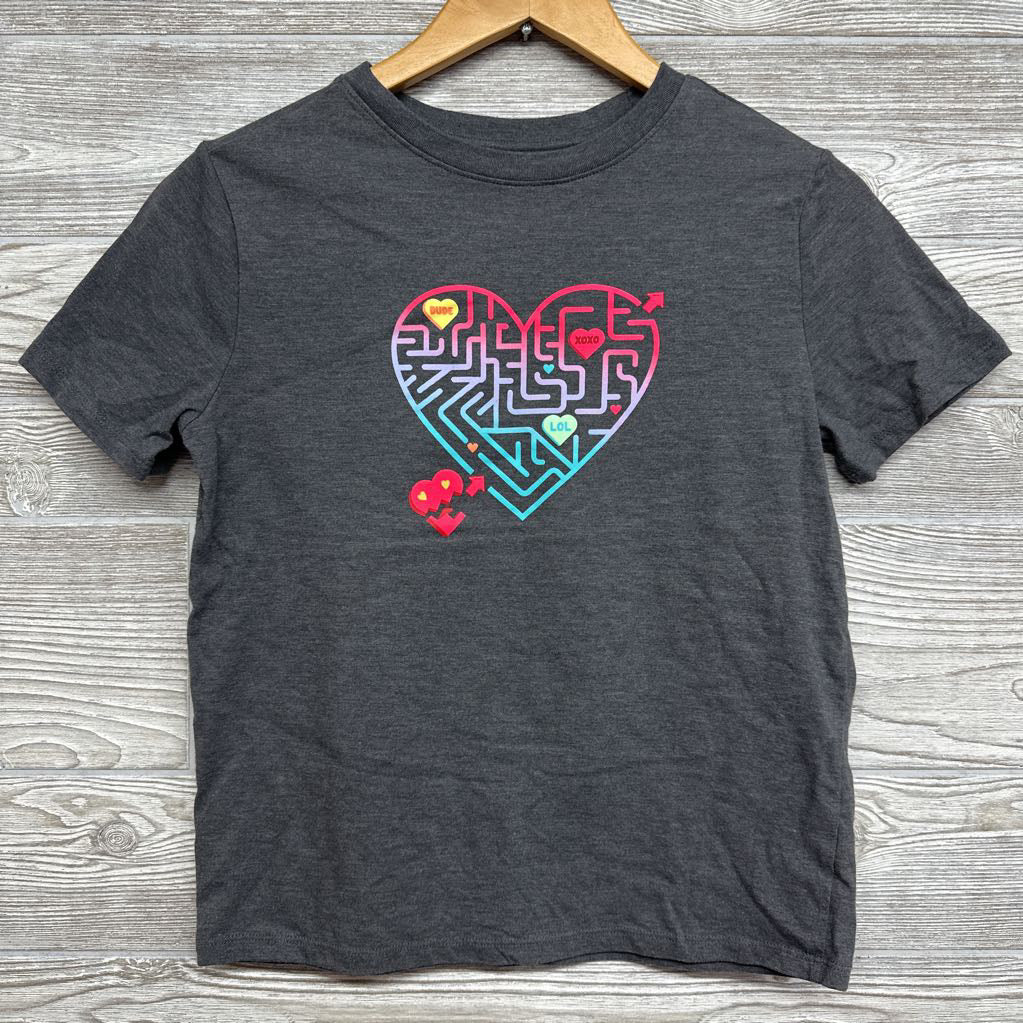 LS Shirt Heart Maze 10-12