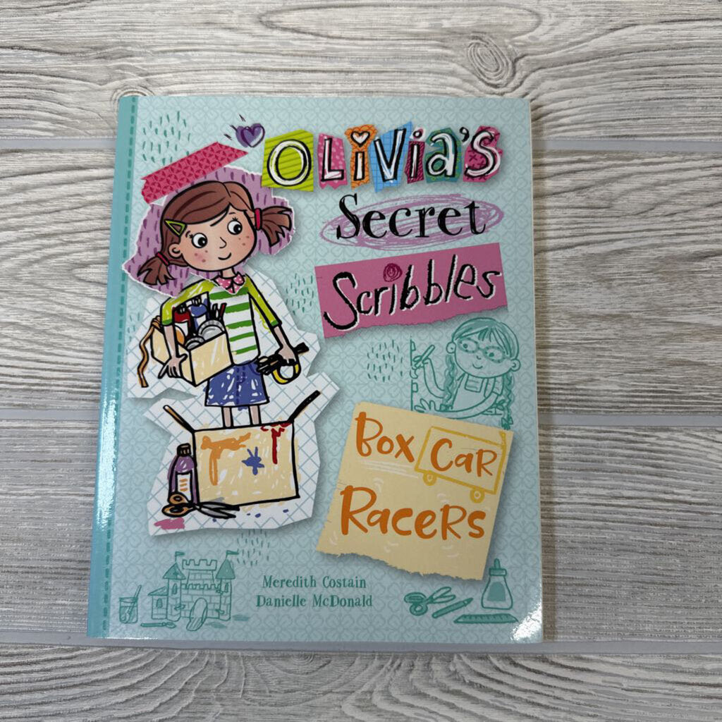 Book Olivia's Secret Scribbles Box Car Racers