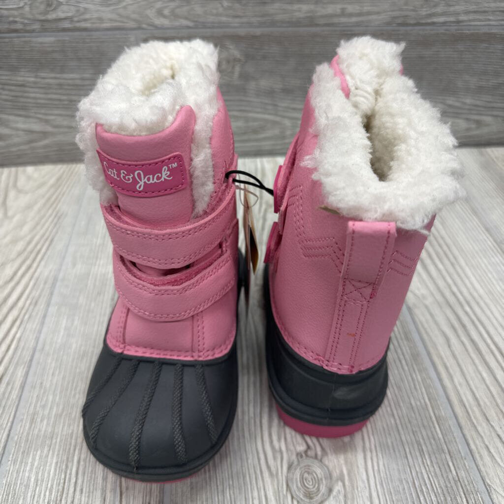 NEW Denver Double Velcro Snow Boots 8c