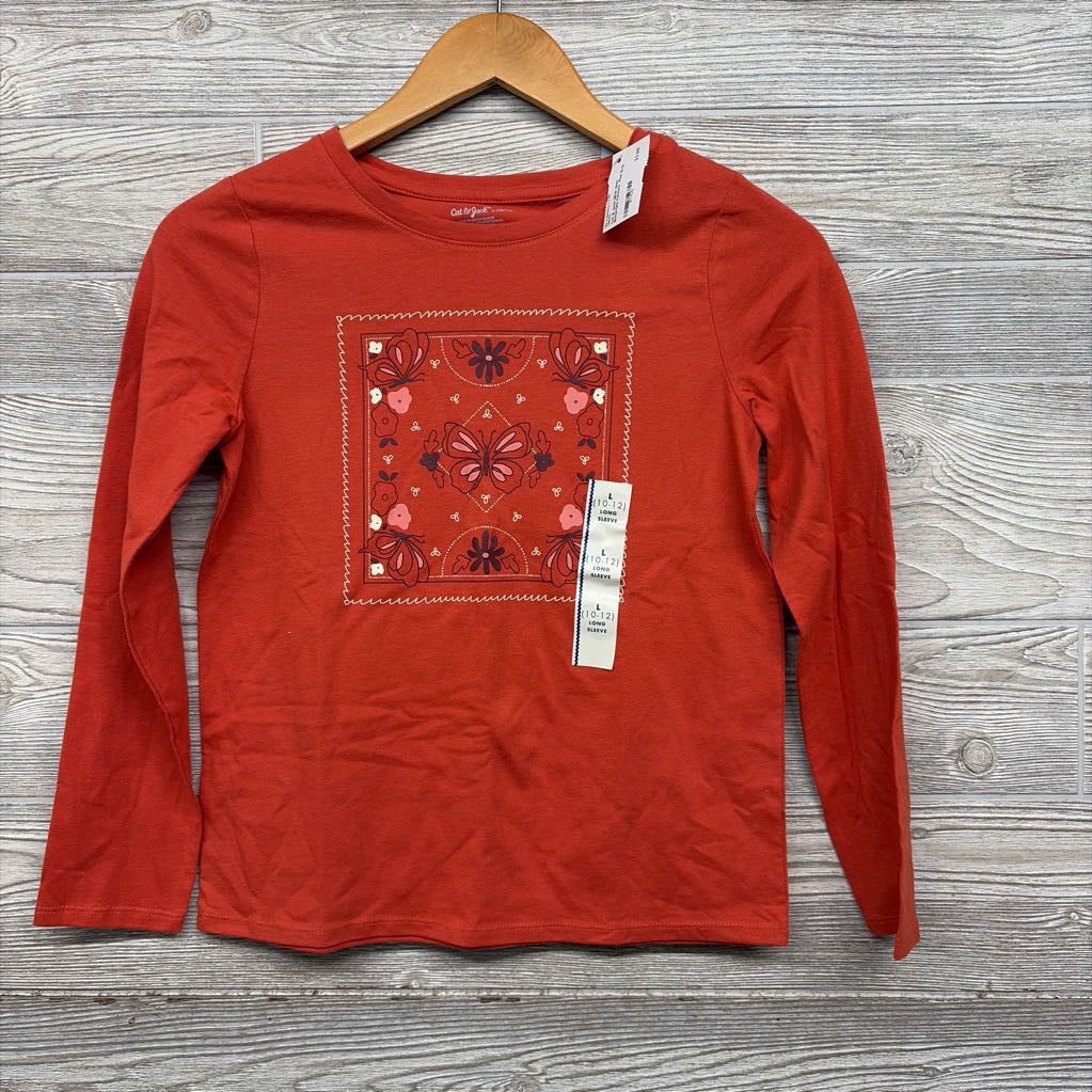 NEW Shirt Butterflies Flowers