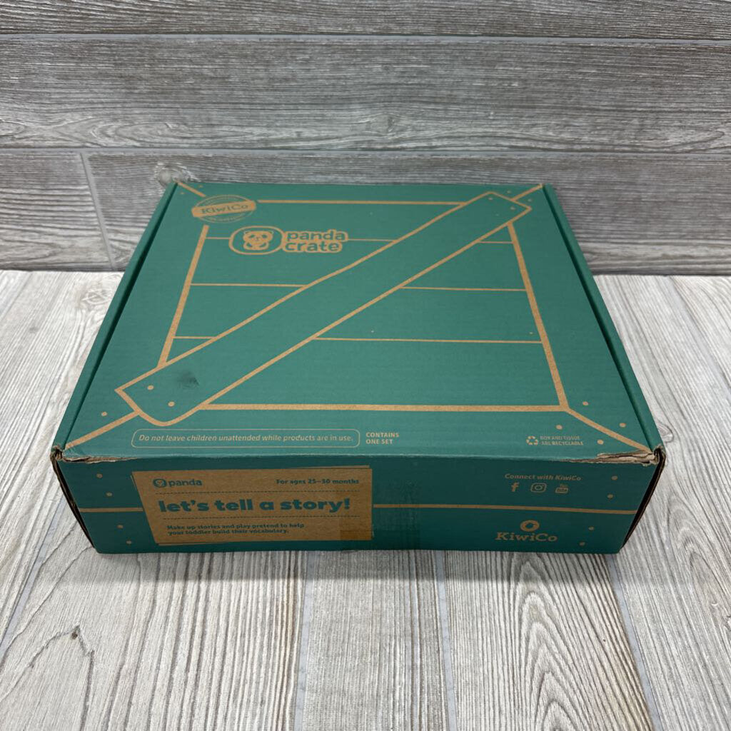 NEW Let's Tell A Story Panda Crate Set