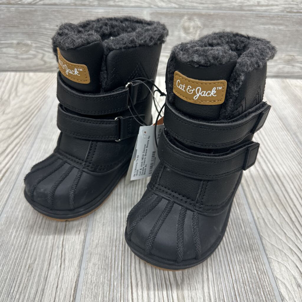NEW Denver Double Velcro Snow Boots 6c
