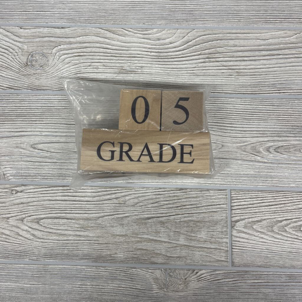 Wooden Milestone Blocks