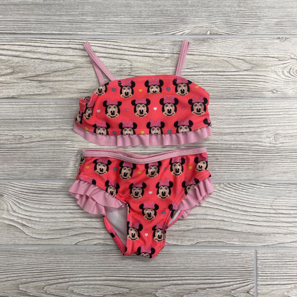 2 Pc Swimsuit Minnie Mouse