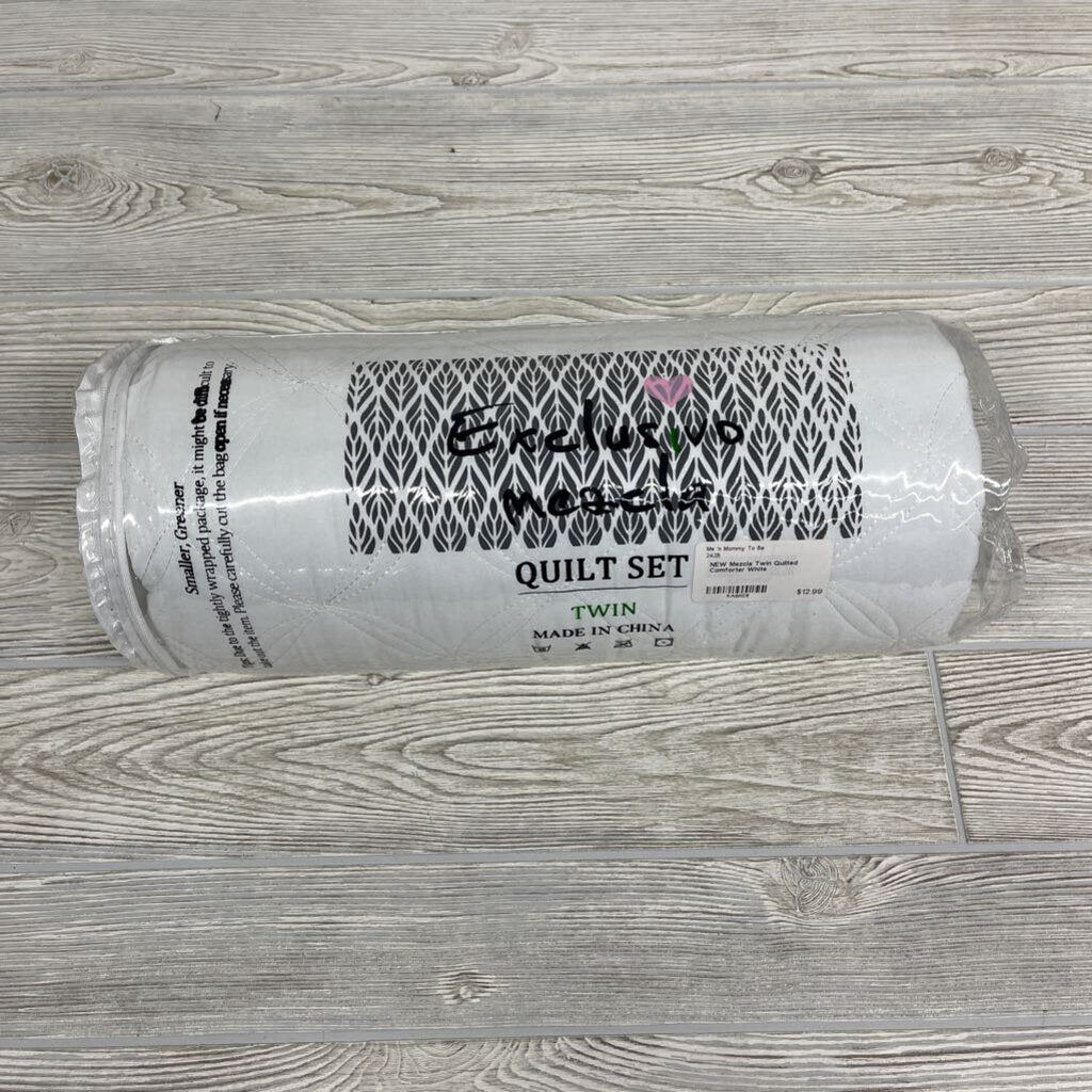 NEW Mezcla Twin Quilted Comforter