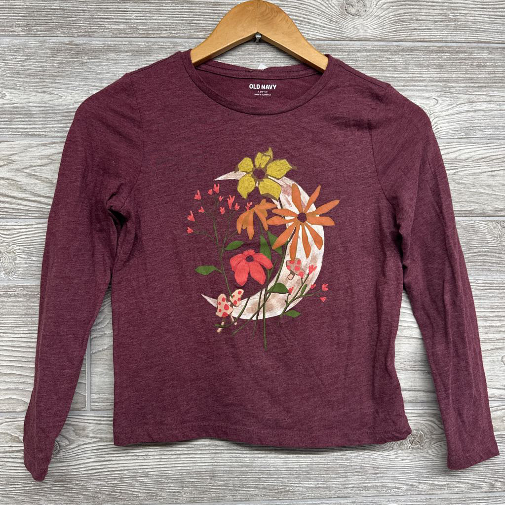 Ls Shirt Flowers 10-12