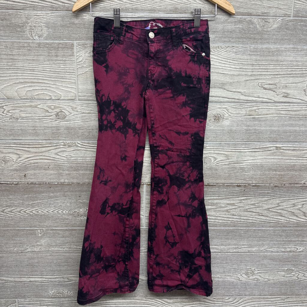 Tie Dye Flare Jeans