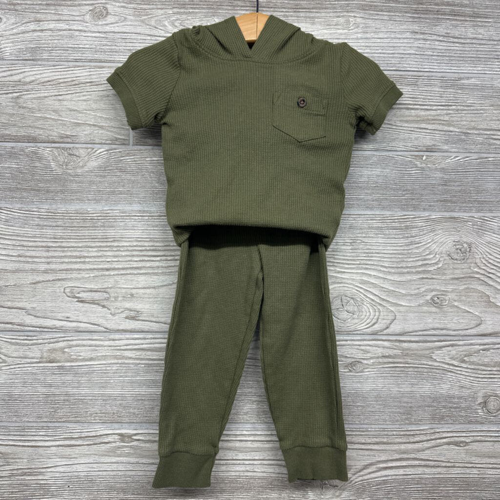 2 Pc Thermal Outift W/ Hood