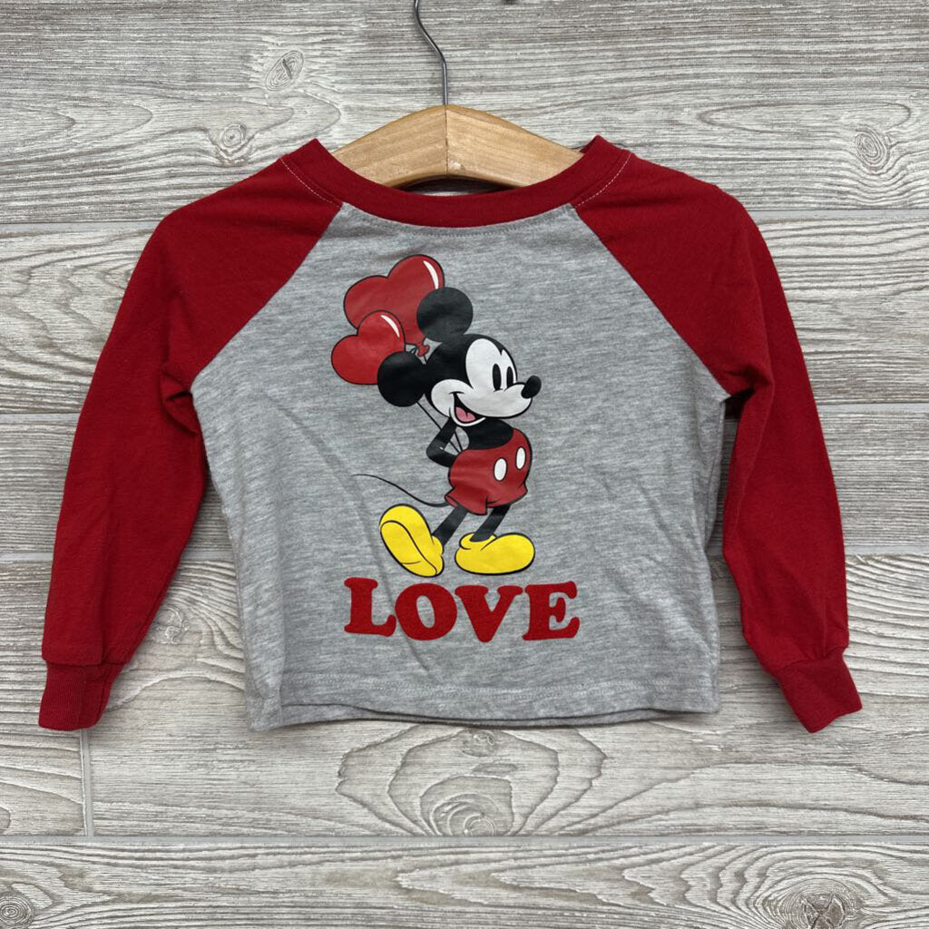 LS Shirt Mickey Mouse Love