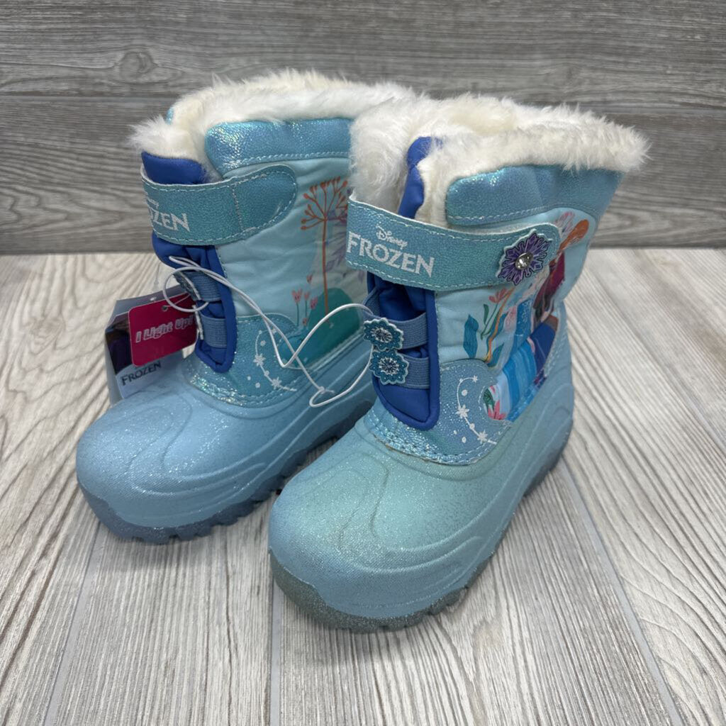 NEW Light Up Frozen Snow Boots 12c