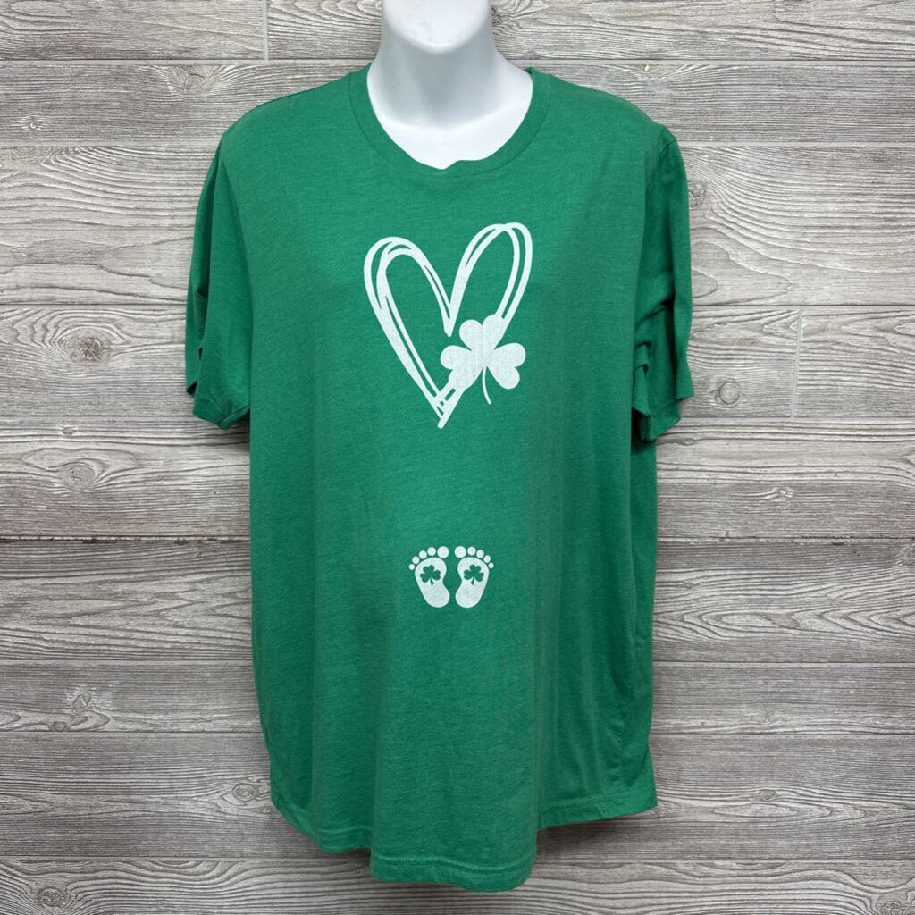 Shirt Shamrock Foot Prints