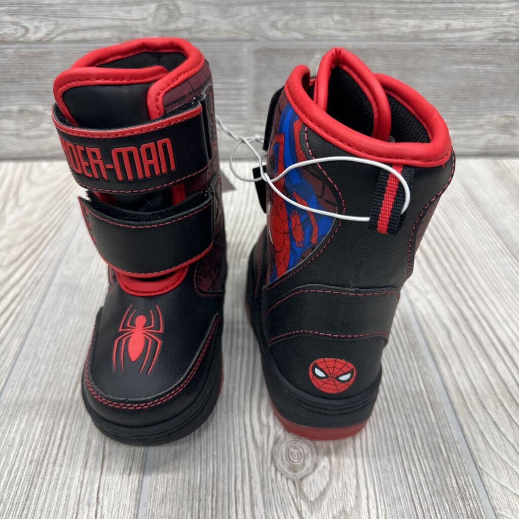 NEW Light Up Spiderman Snow Boots 7c