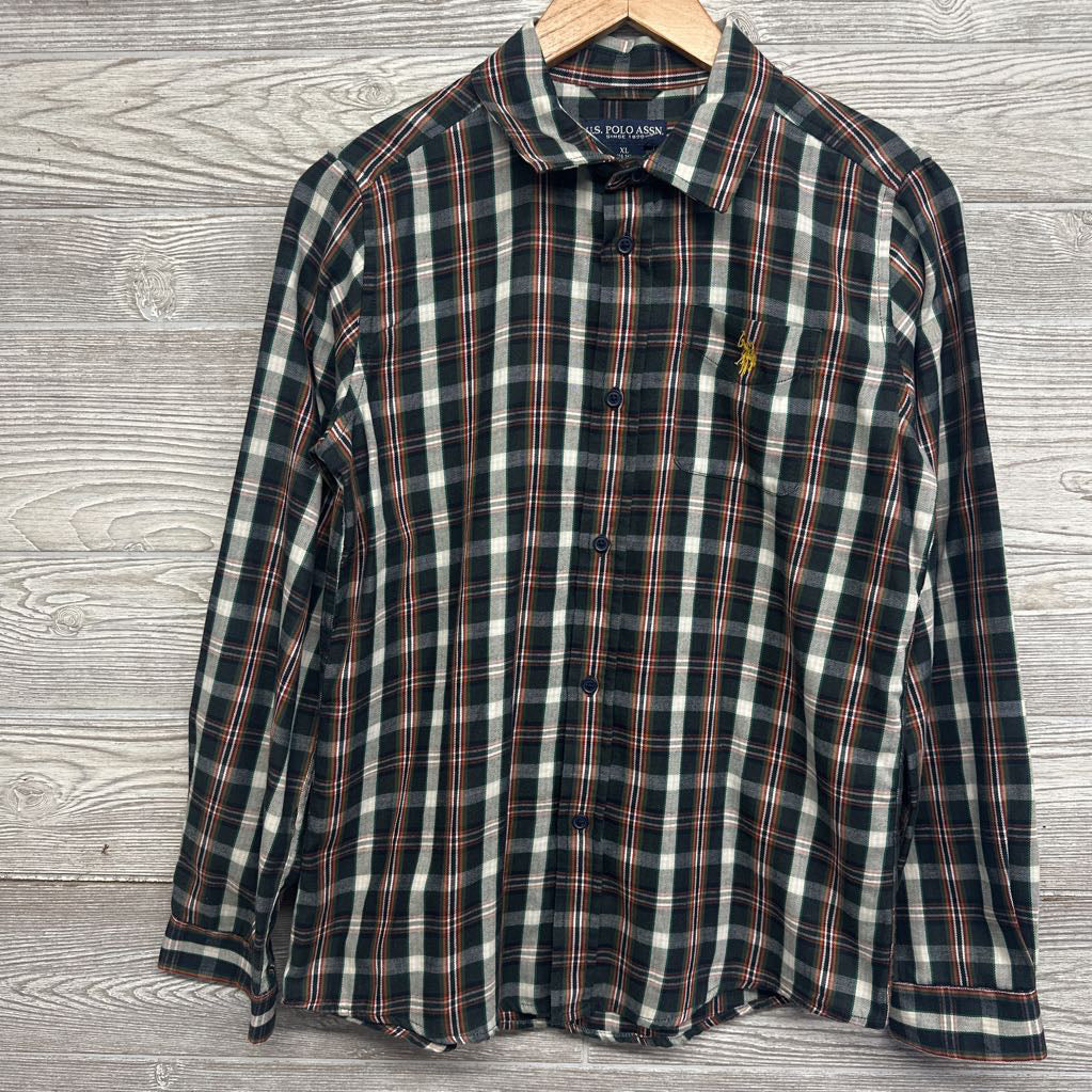 Button Up Plaid Shirt