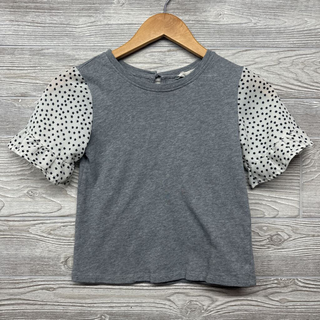 Crewneck With Star Sleeves