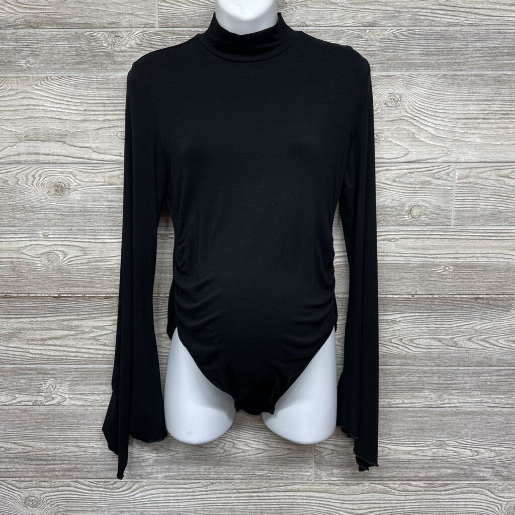 Mock Neck Long Sleeve Bodysuit
