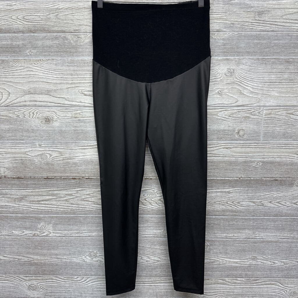 Full Panel Leggings Faux Leather