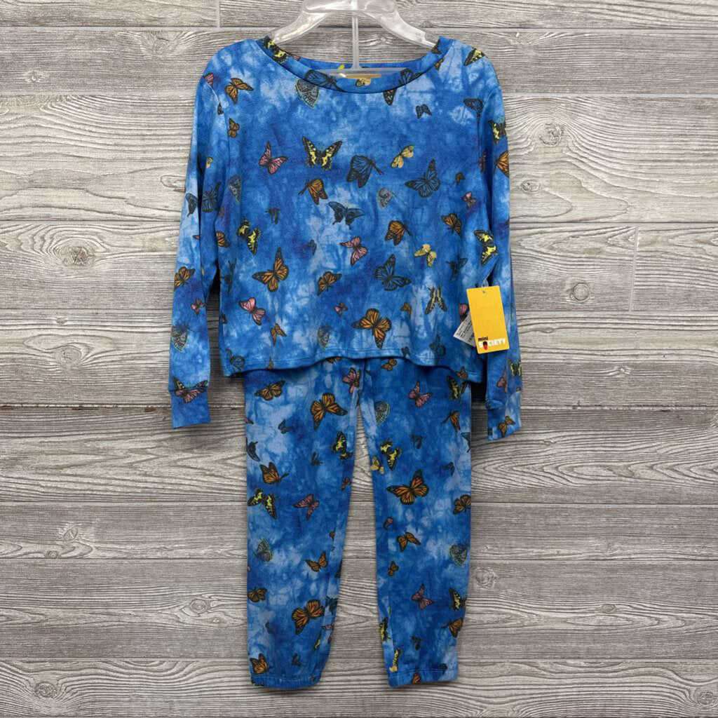 NEW 2 Pc Tie Dye Pj Butterflies