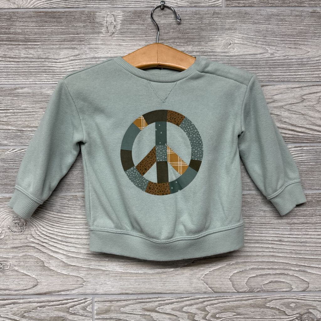 Crewneck Peace Sign