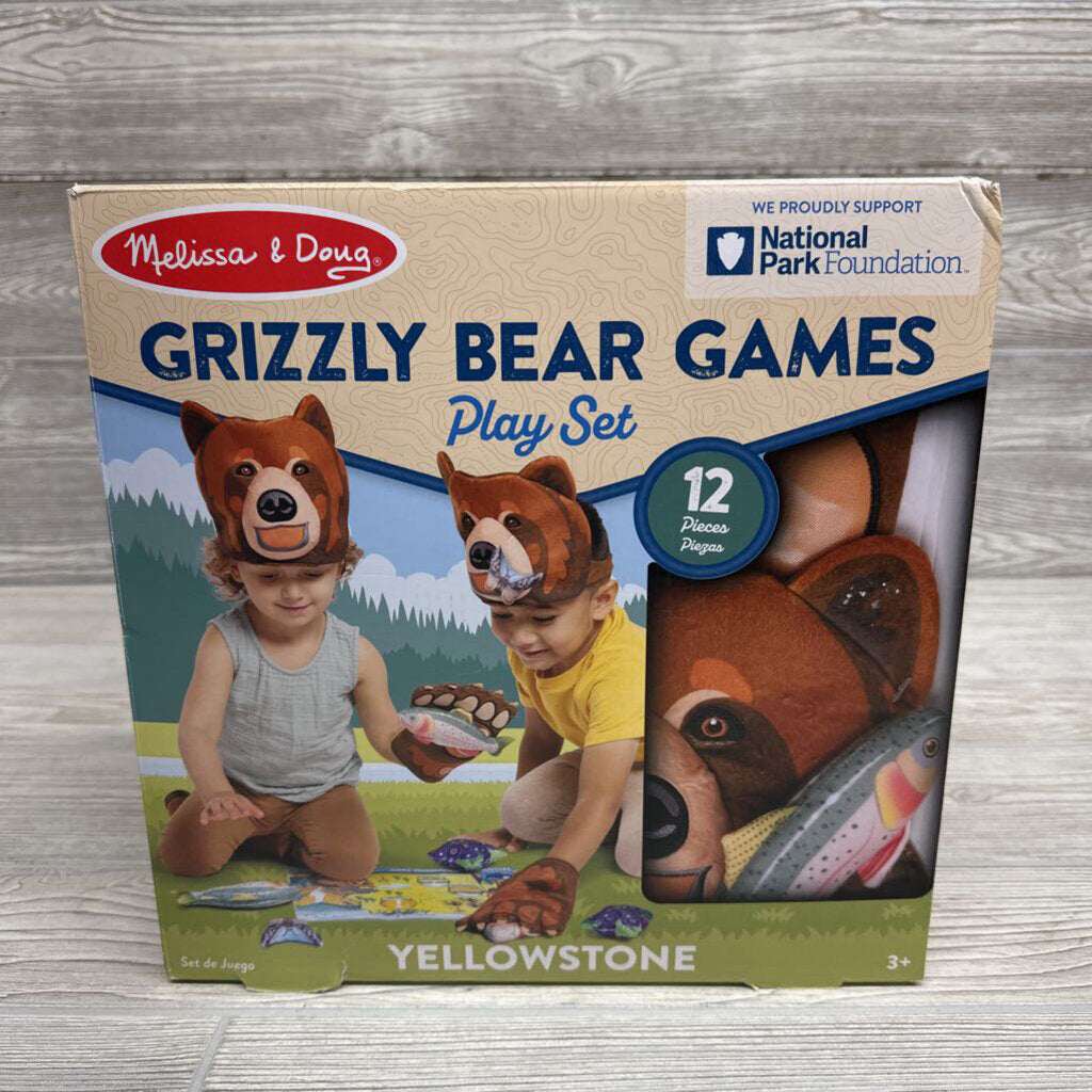 Grizzly Bear Games Play Set