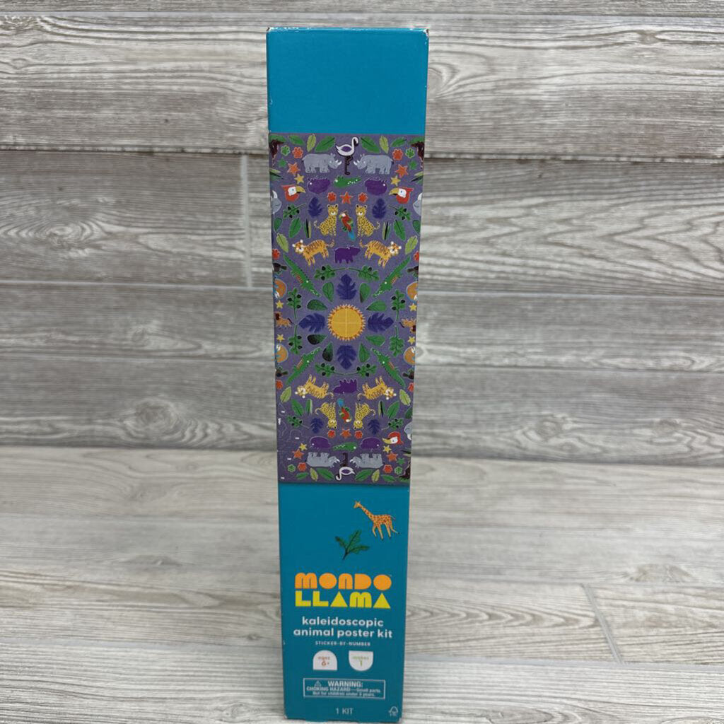 NEW Kaleidoscopic Animal Poster Kit