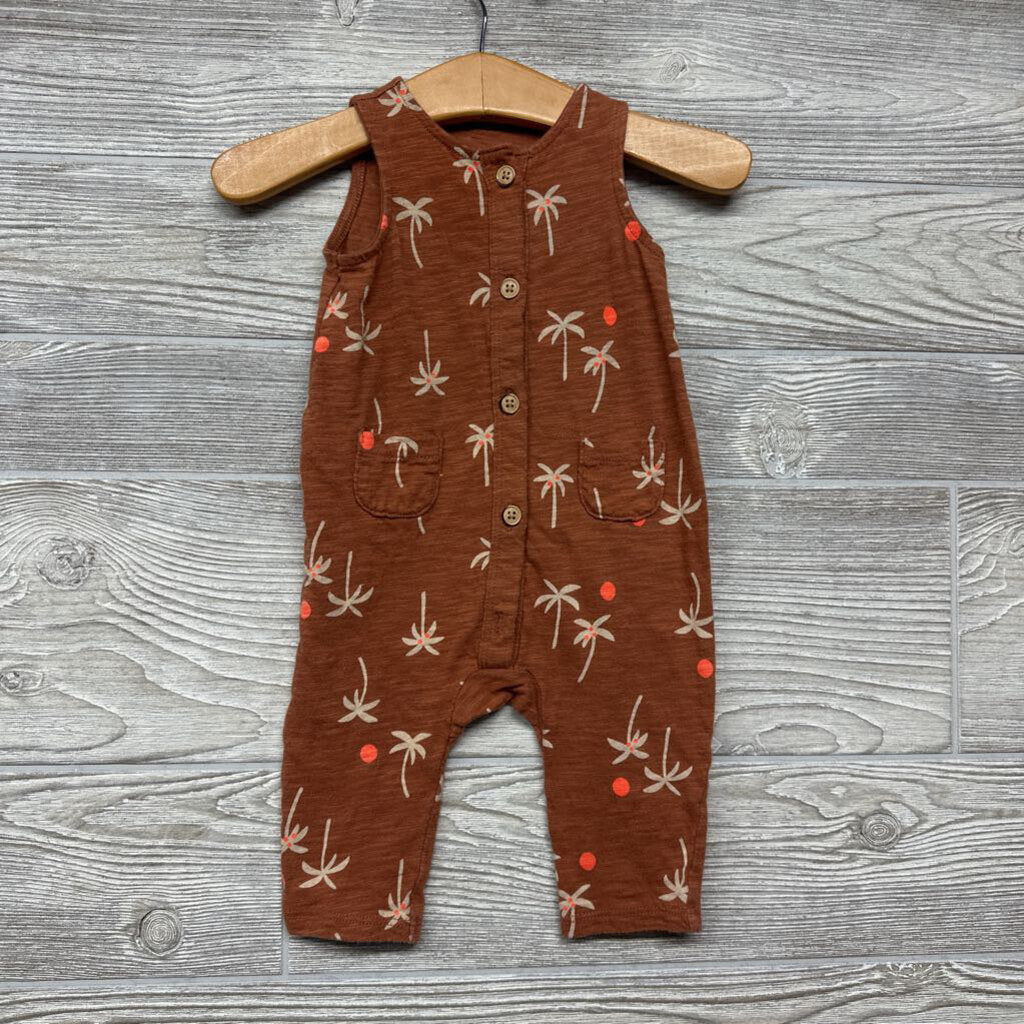 1 Pc Tank Outfit Palm Trees