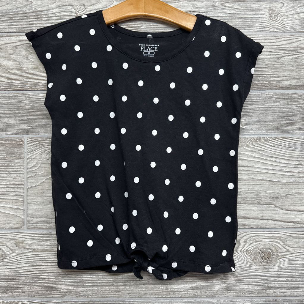 NEW Shirt Dots Front Knot