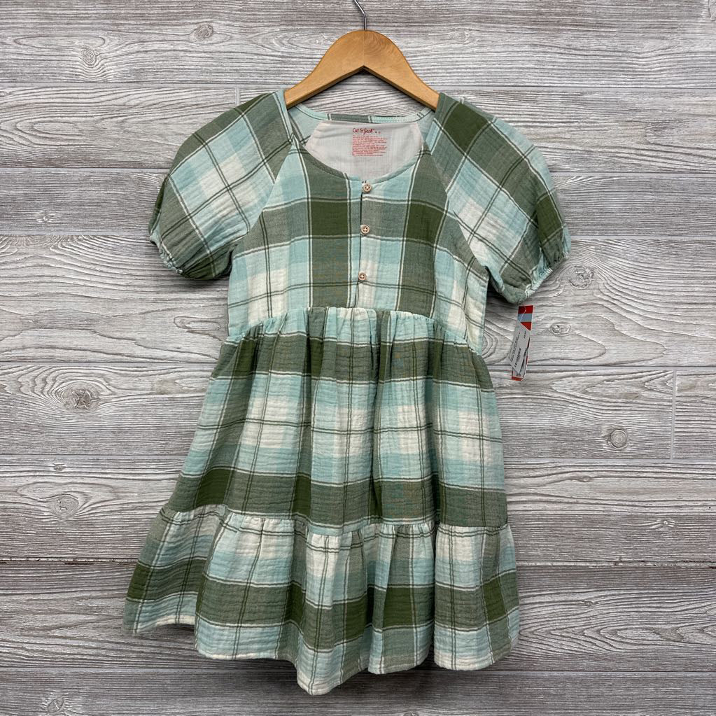 NEW Muslin Plaid Dress