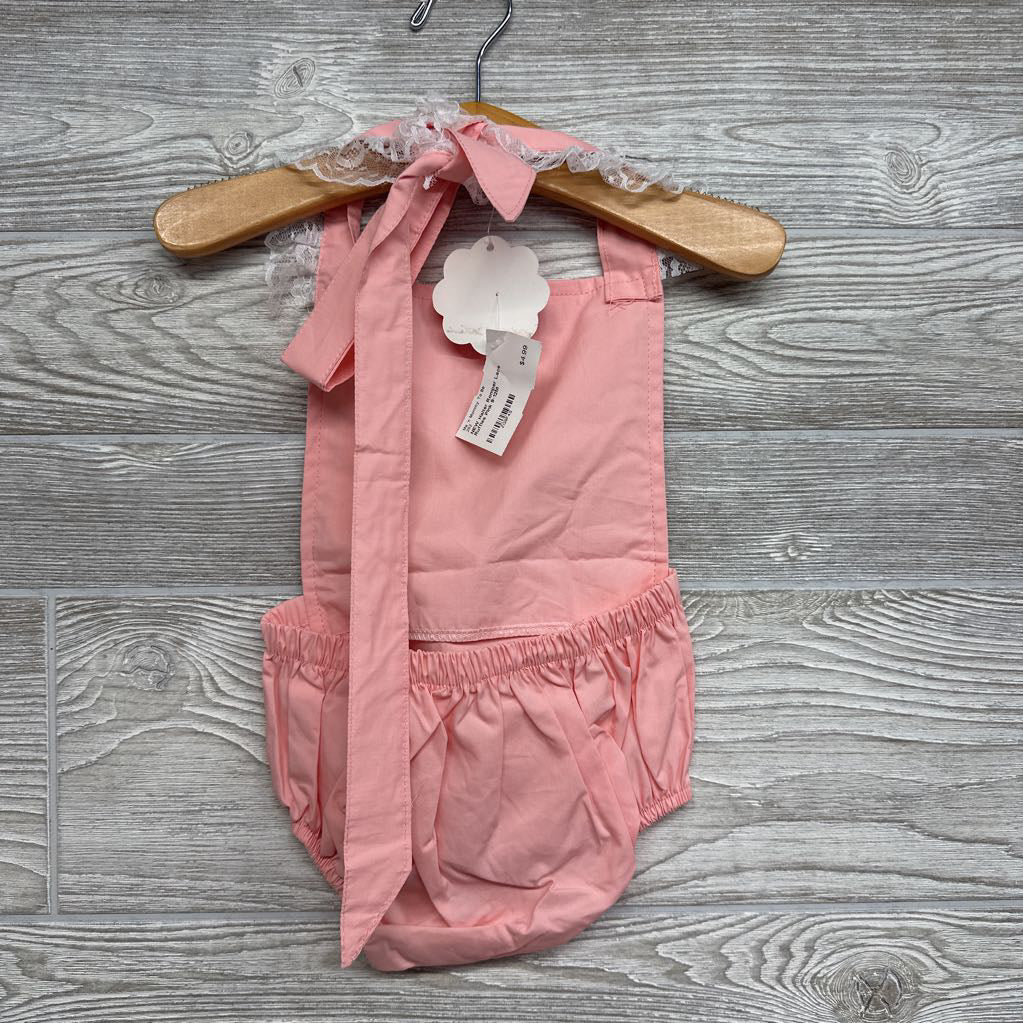 NEW Halter Romper Lace Ruffles