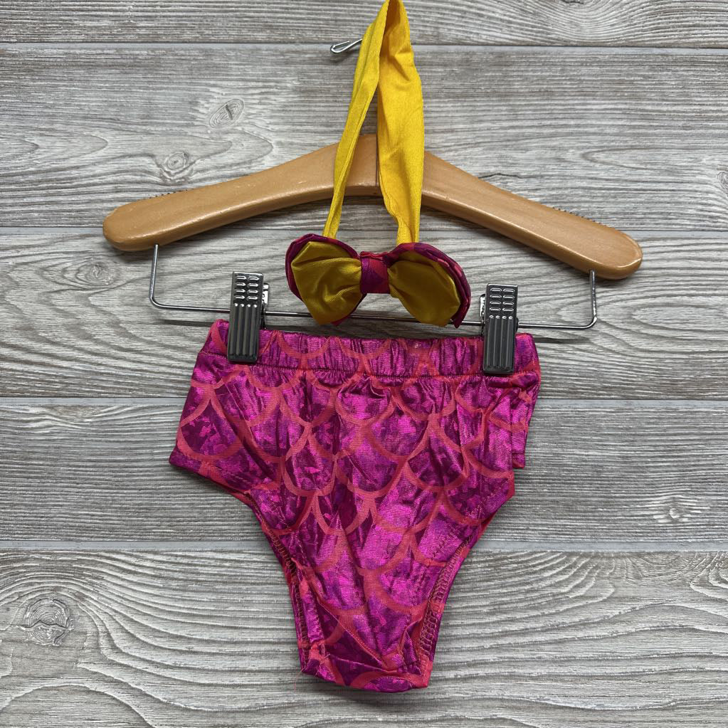 NEW 2 Pc Halter Top & Bummies Bow 9-12m