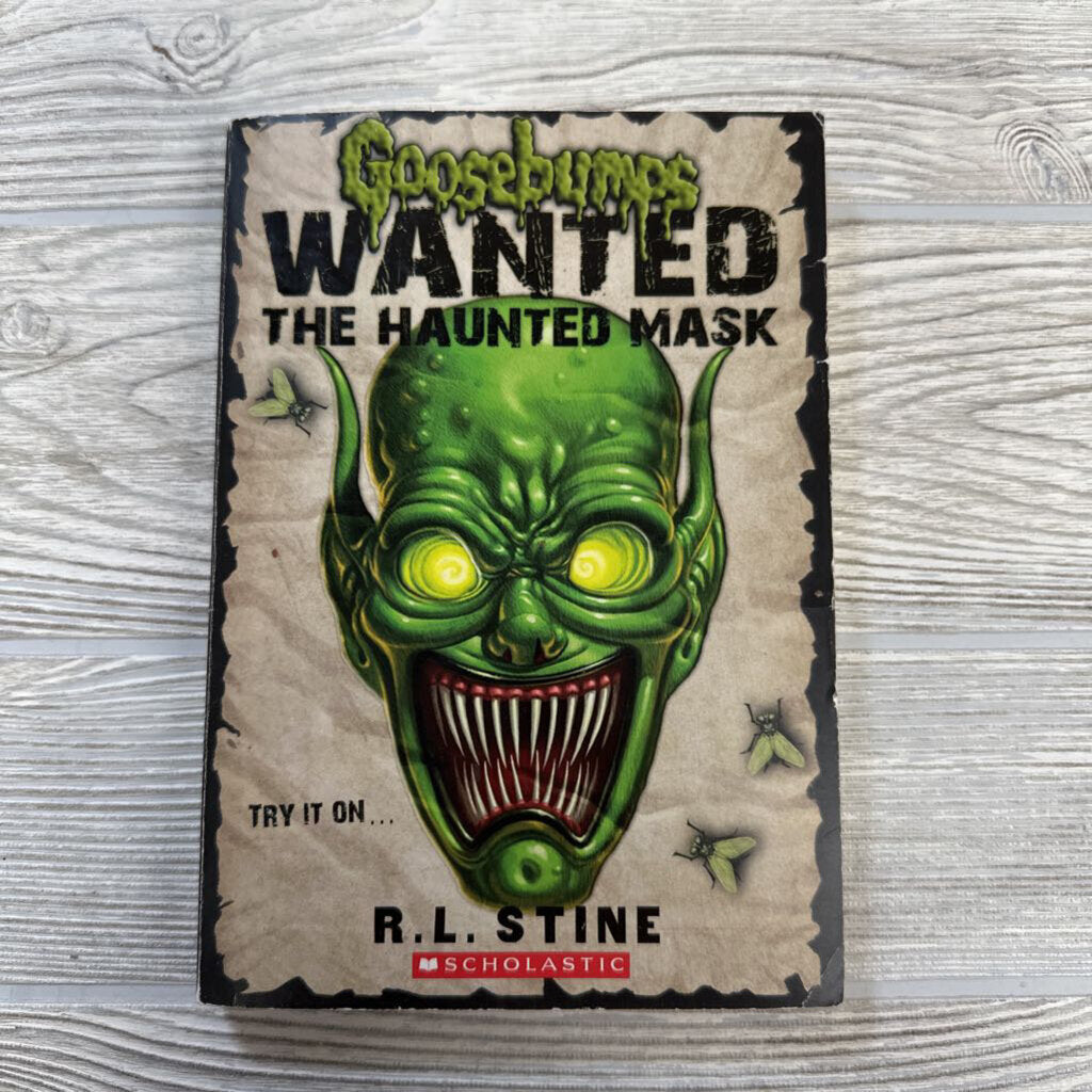 Book Goosebumps Wanted The Haunted Mask
