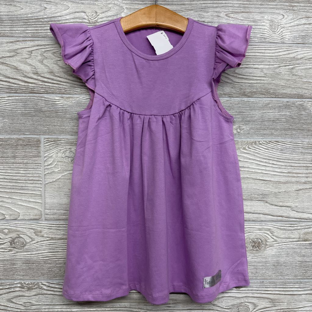 NEW Dress Flutter Sleeves 3T