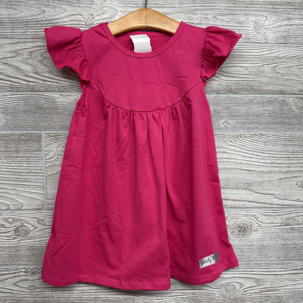 NEW Dress Flutter Sleeves 3T